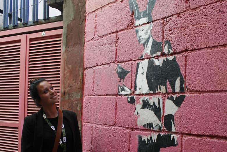Ammirando la street art di Dublino