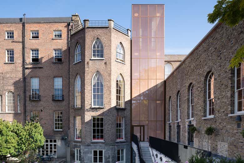 Esterno del Museo della Letteratura Irlandese